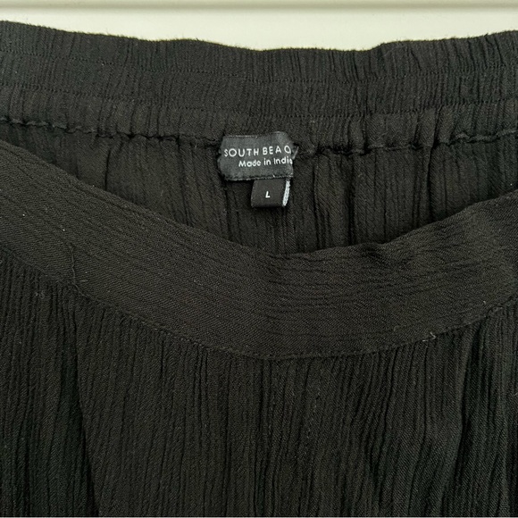 SOUTH BEACH 2-Piece Tie Front Top With Slit Maxi Skirt Set - Picture 15 of 15